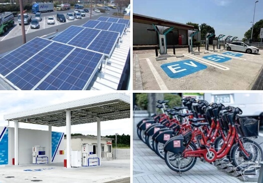 道路脱炭素化施設イメージ