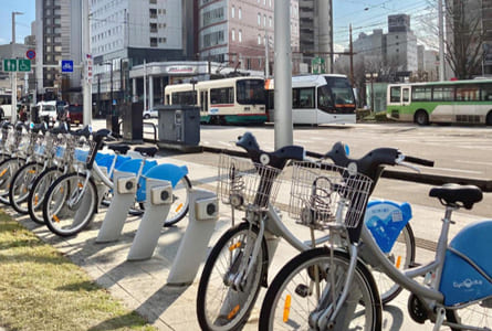 自転車利用環境の改善等による自転車の利用促進イメージ
