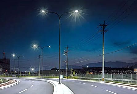 路照明のLED化イメージ